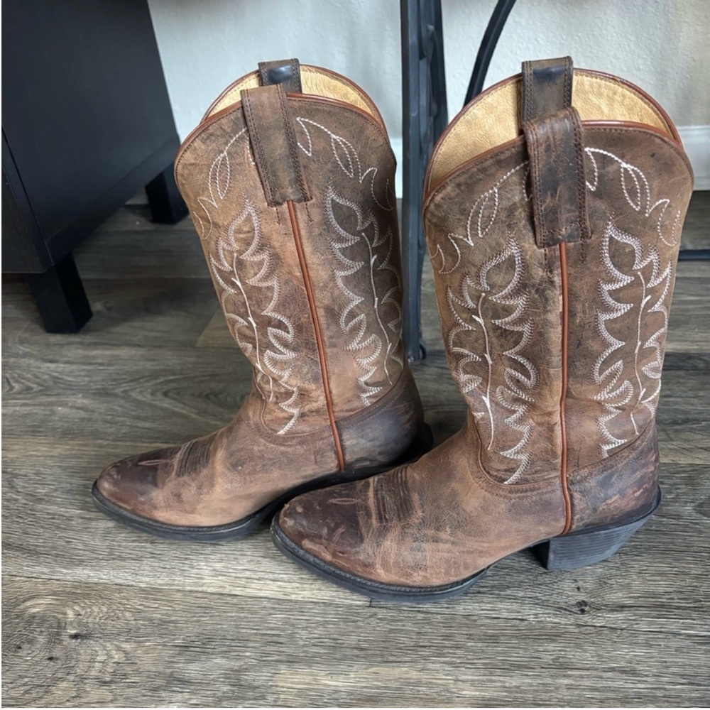 Shyanne Dark Brown Western Boots